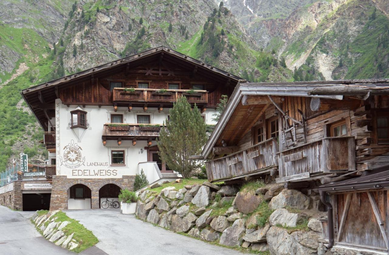 Landhaus Edelweiss Sankt Leonhard im Pitztal Εξωτερικό φωτογραφία