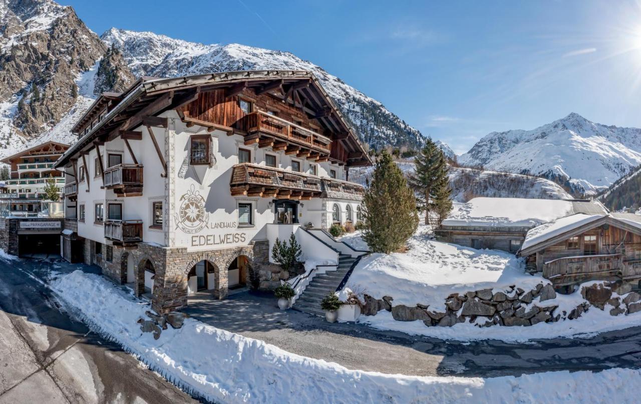 Landhaus Edelweiss Sankt Leonhard im Pitztal Εξωτερικό φωτογραφία
